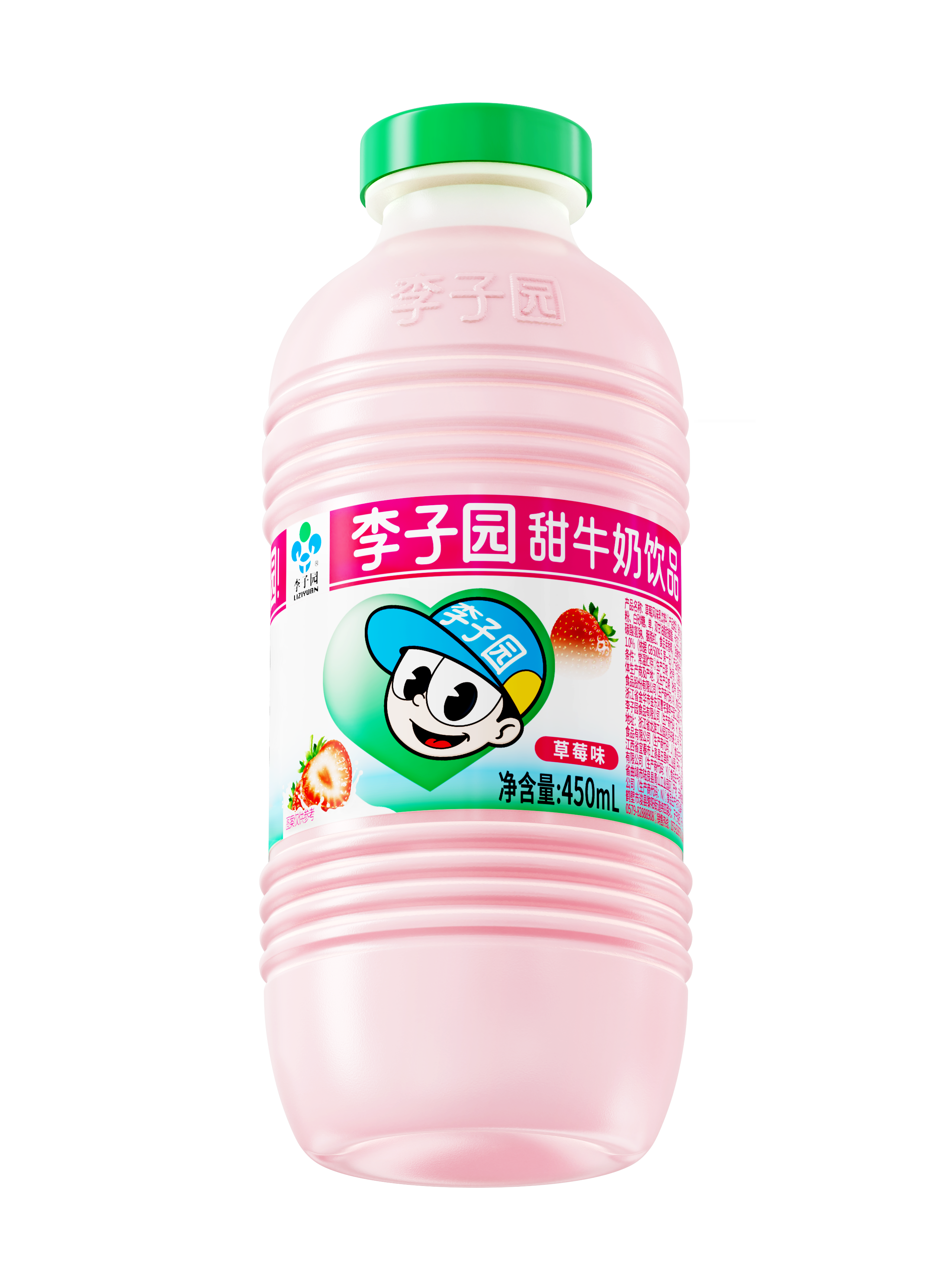 450ml草莓韵味乳饮料