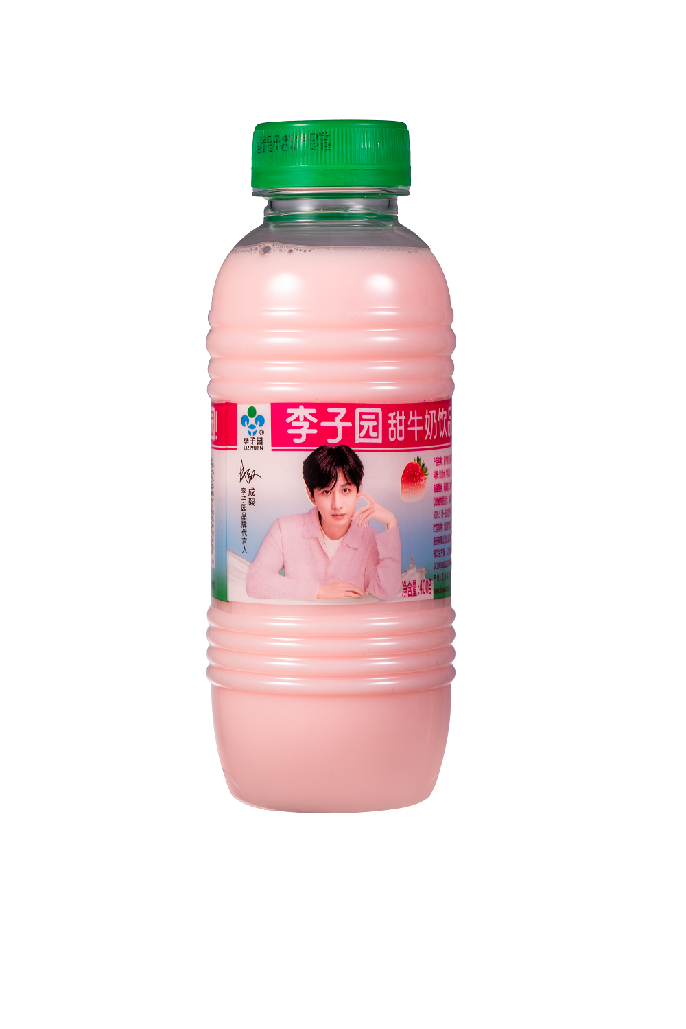 400g草莓韵味乳饮料